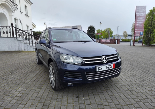 Volkswagen Touareg cena 57900 przebieg: 198632, rok produkcji 2013 z Swarzędz małe 529